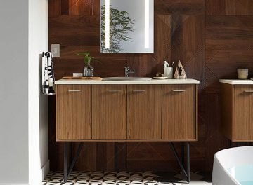 Wooden Bathroom Vanities - Bathroom Remodeling Contracting