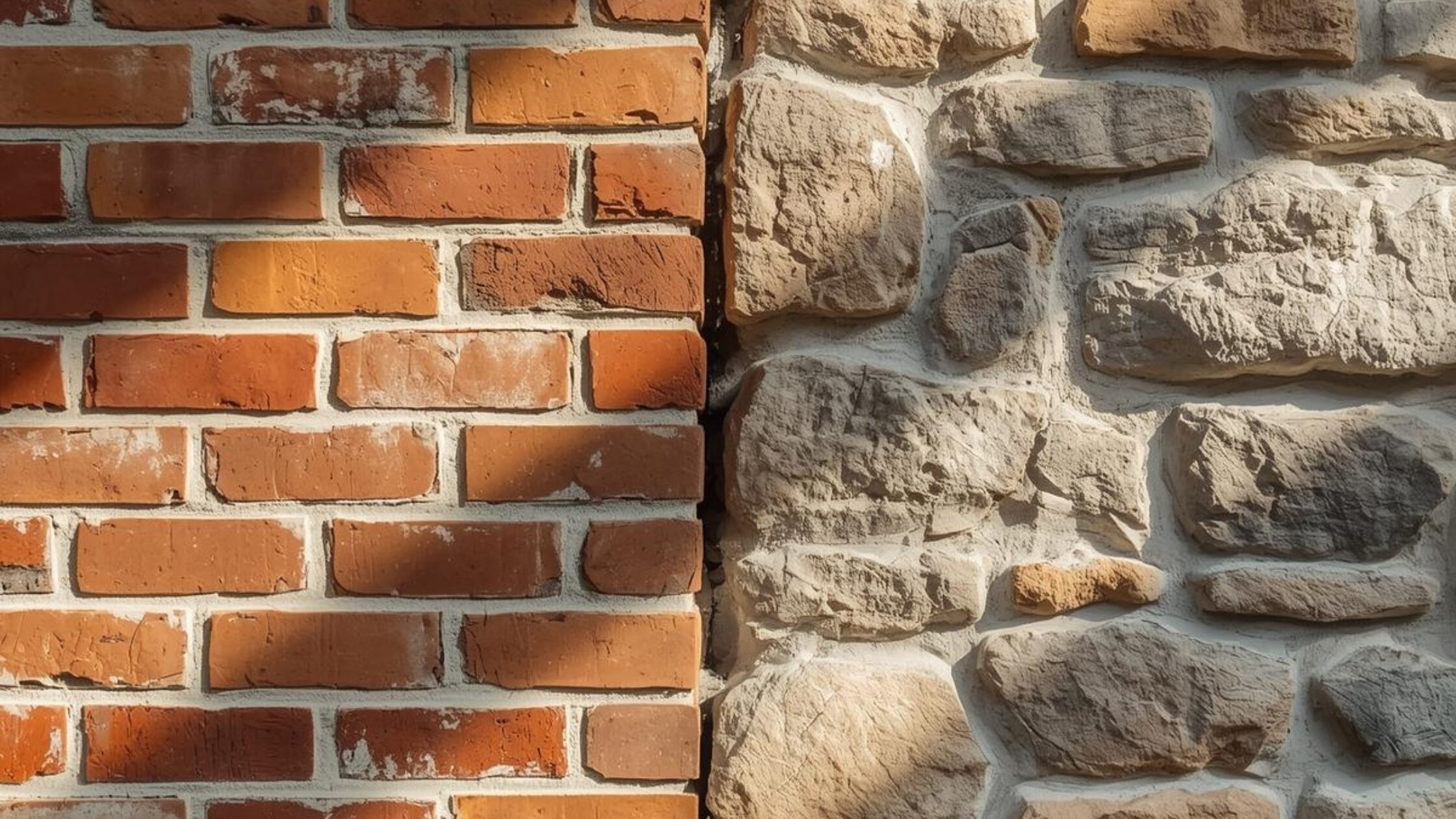 Brick vs stone masonry comparison for exterior construction