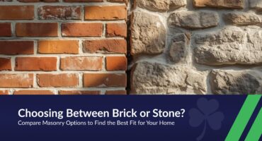 Brick vs stone masonry for home exterior walls
