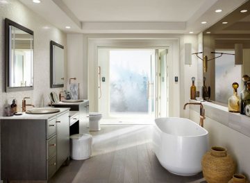 Rustic touch to Bathroom Renovations