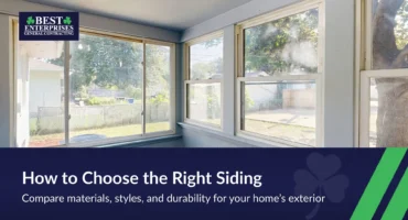 choose the right siding for durability, style, and weather protection