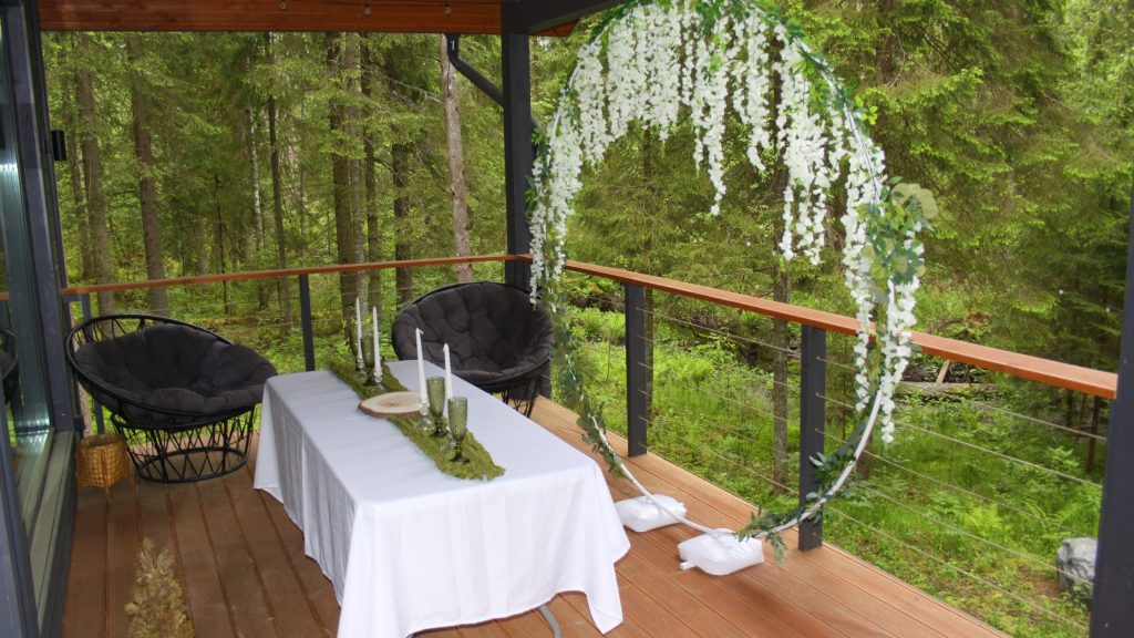 deck structure inspection Contractor inspecting existing deck structure