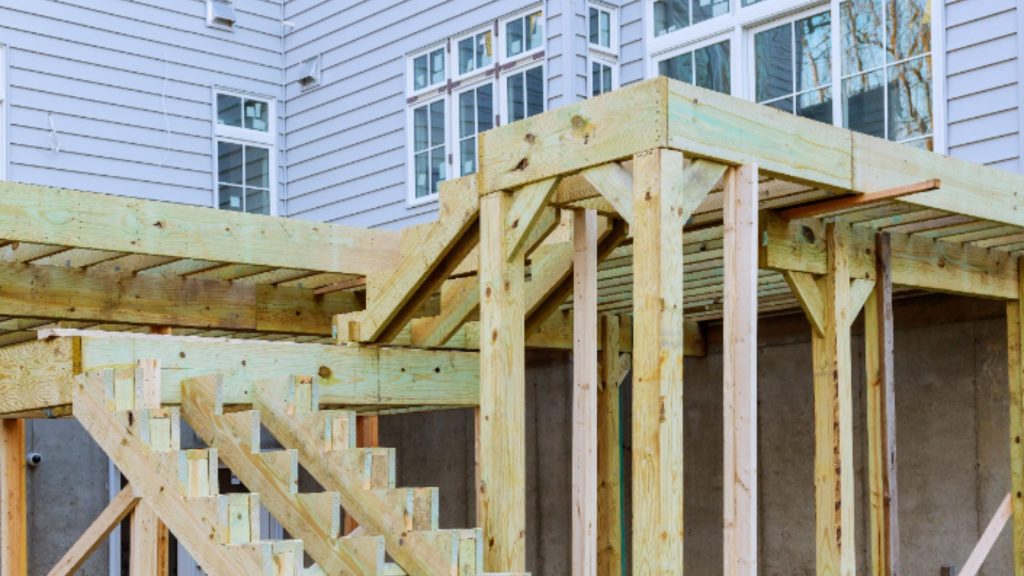 covered deck building codes Covered deck design meeting building code requirements