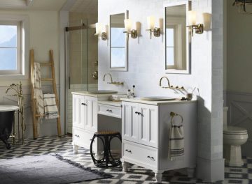 Antique accessories bathroom remodeling service