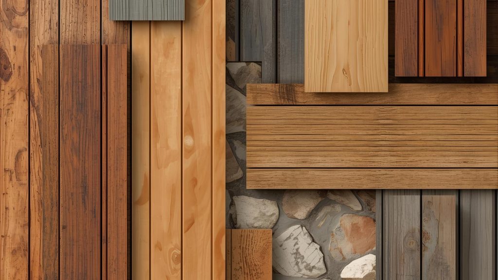 covered deck materials Composite and natural wood materials for covered decks