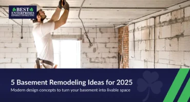Basement remodeling ideas for 2025 to upgrade comfort and functionality