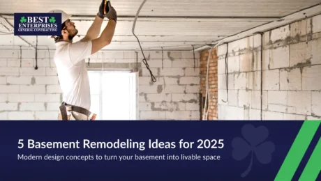 Basement remodeling ideas for 2025 to upgrade comfort and functionality
