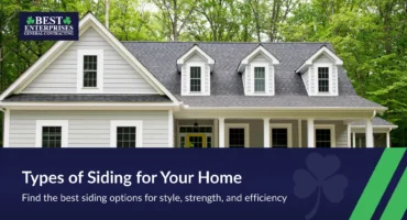 Popular types of siding for your home’s exterior design