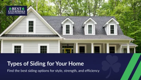 Popular types of siding for your home’s exterior design