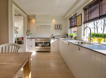 White Tiles Kitchen Remodeling Services