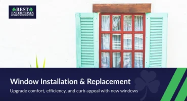 Professional window installation and replacement for energy efficiency