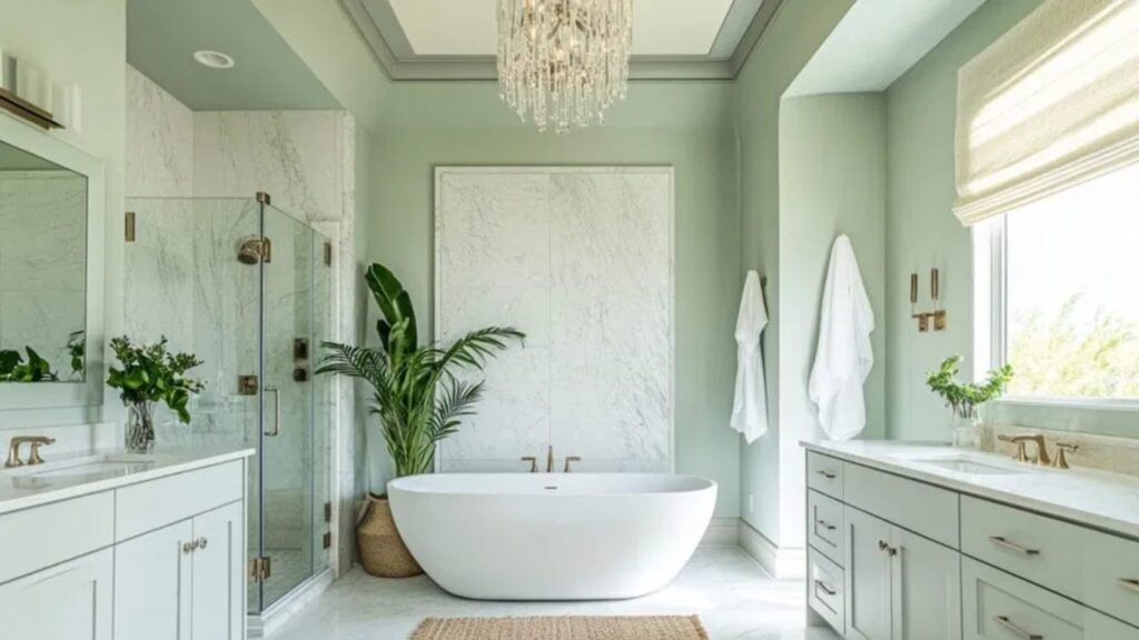 Stylish eco-friendly bathroom design