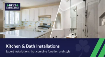 Expert kitchen and bath installations for modern living spaces