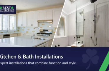 Expert kitchen and bath installations for modern living spaces
