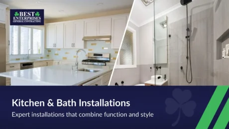 Expert kitchen and bath installations for modern living spaces