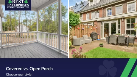 Covered Porches vs Open Porches - Which One is Best for You?
