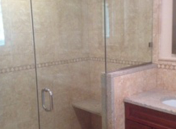 New Bathroom Shower Installation