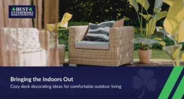 Cozy deck decorating ideas that bring indoor comfort outdoors