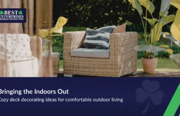 Cozy deck decorating ideas that bring indoor comfort outdoors