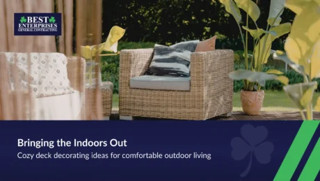 Cozy deck decorating ideas that bring indoor comfort outdoors