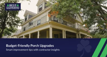 Budget-friendly porch upgrades with expert contractor tips