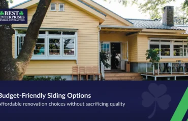 Budget-friendly siding options for home renovations