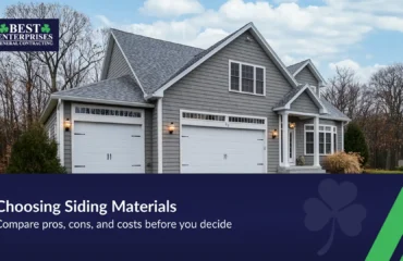 Pros, cons, and costs of popular siding materials