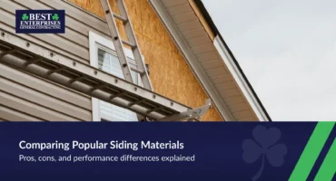 Comparison of popular siding materials for home exteriors