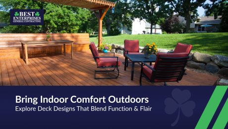 Transform Your Outdoors — Discover How to Balance Comfort and Style on Your Deck.