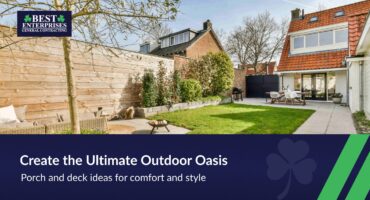 Porch and deck decorating ideas for an outdoor oasis