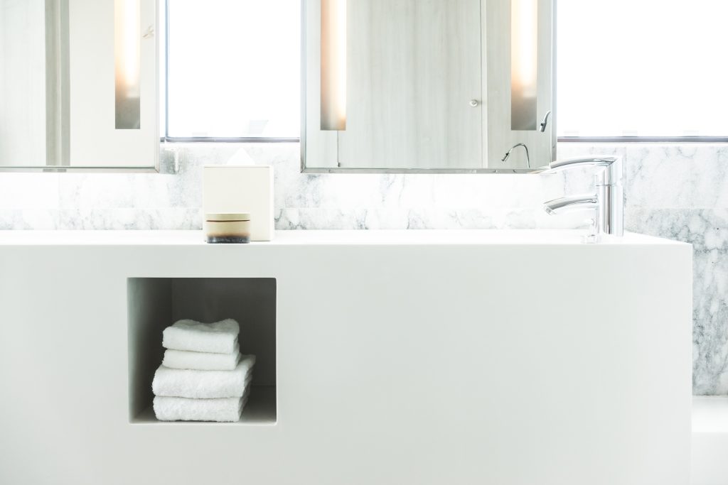 Crisp White and Soft Gray – Modern Minimalist