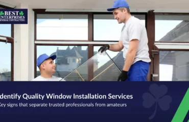 quality window installation services for your home