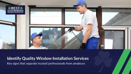 quality window installation services for your home