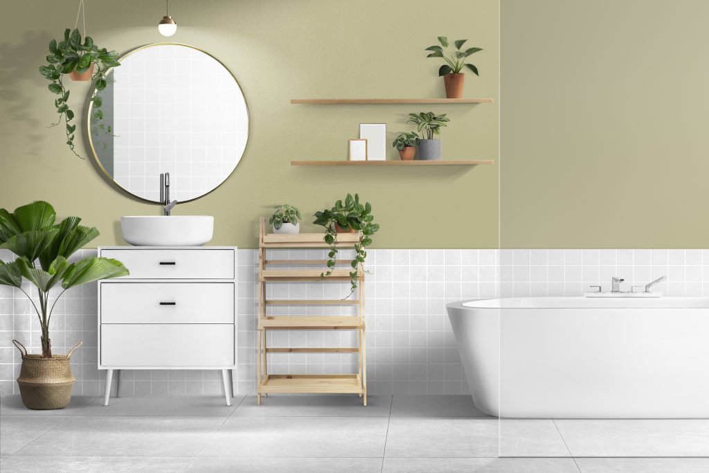 Sage Green and White – Natural and Serene
