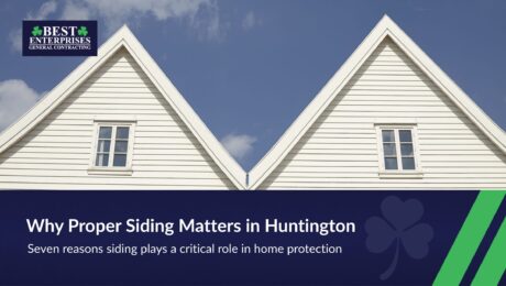 Benefits of proper siding installation in Huntington homes