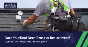Signs your roof needs repair or full replacement