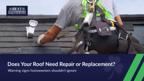 Signs your roof needs repair or full replacement