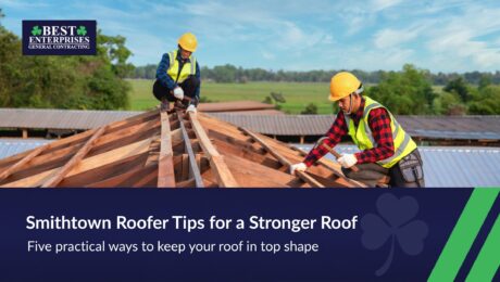 Roof maintenance tips from a trusted Smithtown roofer