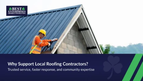 Benefits of choosing local roofing contractors for your home