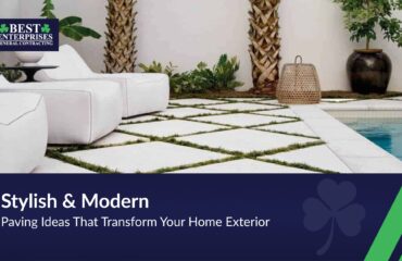 Stylish & Modern — Paving Ideas That Transform Your Home Exterior.