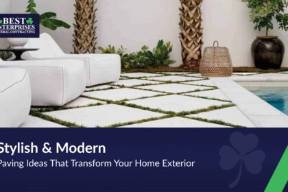 Stylish & Modern — Paving Ideas That Transform Your Home Exterior.