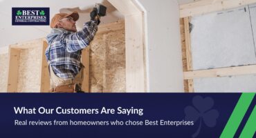 Customer reviews and testimonials for Best Enterprises services