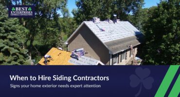 Signs it’s time to hire residential siding contractors
