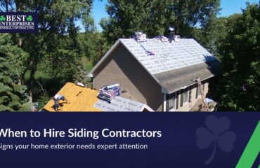 Signs it’s time to hire residential siding contractors