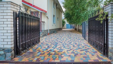 Colorful and Sustainable Pavers