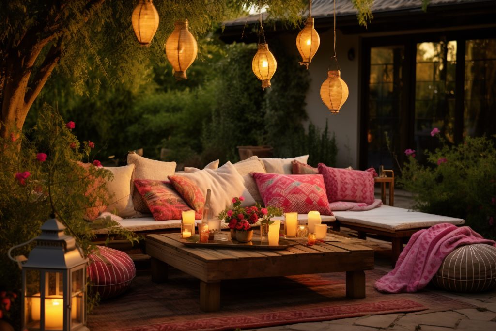 Deck Decorating Ideas with Lights 