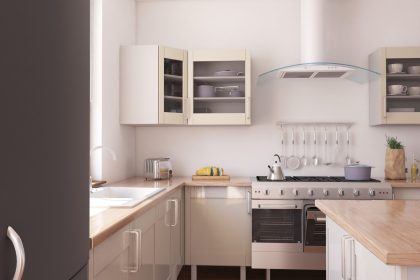 small_kitchen-min Maximizing Small Storage Spaces in the Kitchen